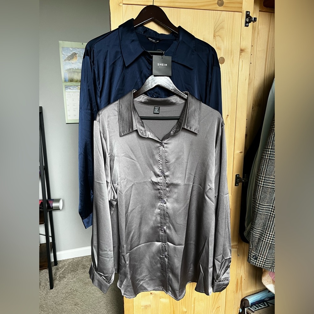 2 3X Shein brand new ladies blouse, package deal